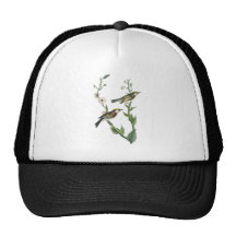 Chestnut-sided Warbler, John Audubon Mesh Hat