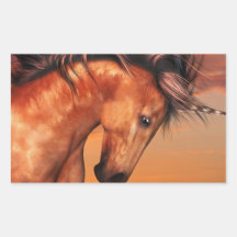 Chestnut Unicorn Stickers