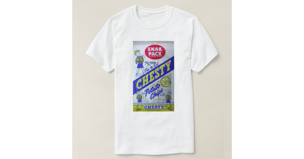 Chesty Potato Chips Shirt Zazzle