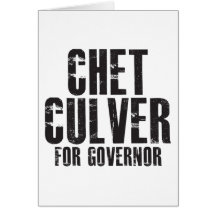 Chet Culver For Governor 2010 Cards