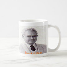 chet, love and peace coffee mugs