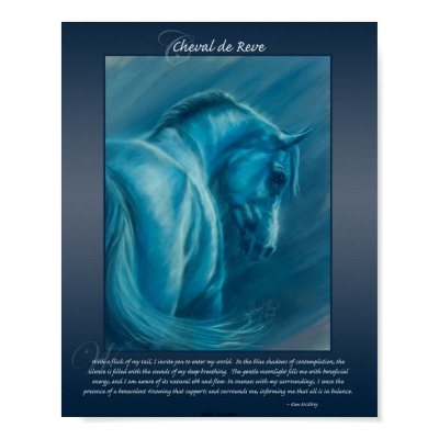 Cheval de Reve Poster by fyrelyte