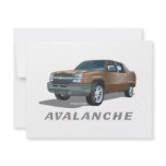 Chevrolet Avalanche Gold Custom Invite