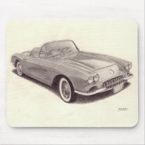 Chevrolet Corvette C1 Mouse Pad