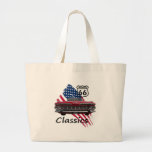 Chevrolet Impala on Route66 Tote Bags