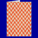 CHEVRON10 CORAL WHITE ZIG ZAG ZIGZAG PATTERN BACKG cards