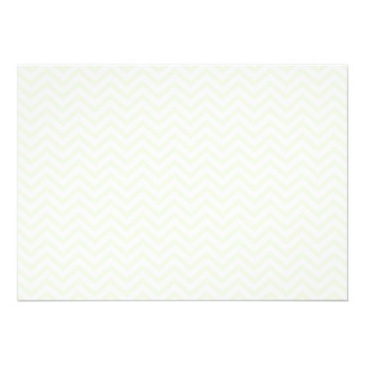 Chevron 3 Photo Graduation Invitation - Green