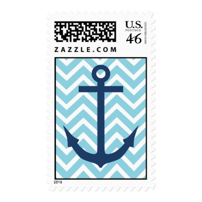 Chevron Anchor Stamp