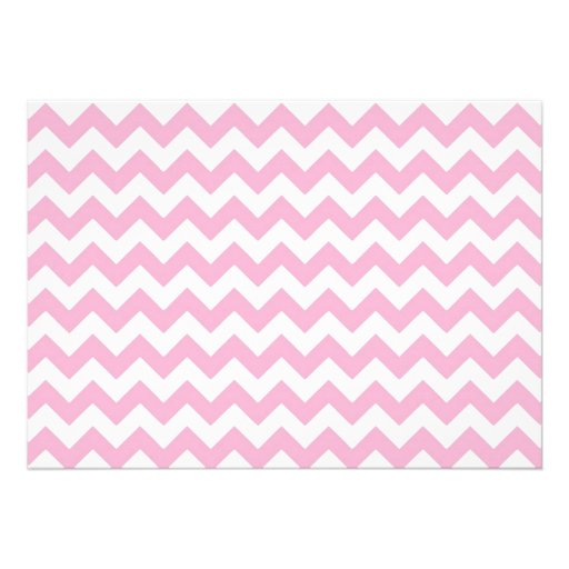 Chevron and Dots Pendant Birthday Invitation