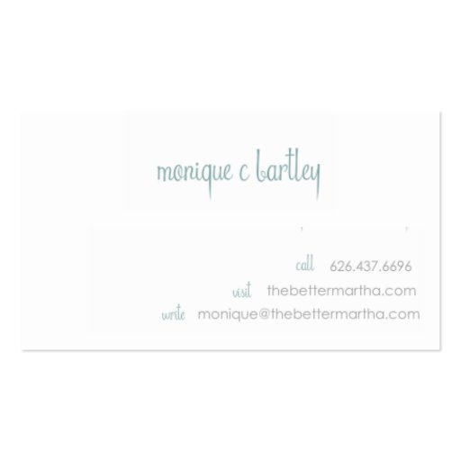 chevron business card template (back side)
