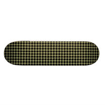 Chevron Checks Avocado and Black Skate Decks
