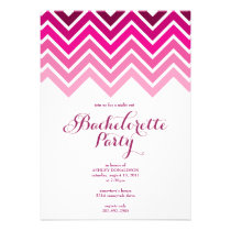 CHEVRON - Girls Night Out BACHELORETTE- Invitation invitations