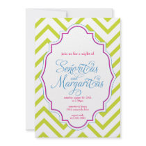 CHEVRON - Girls Night Out - Invitation