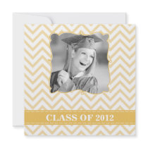 Chevron | Graduation Party Invite