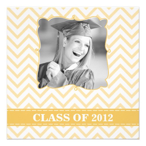 Chevron | Graduation Party Invite