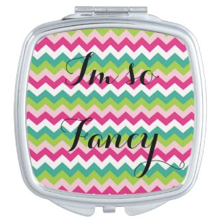 Chevron [I'm so fancy] Compact Mirror