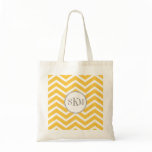 Chevron Monogram Personalized Tote Tote Bag