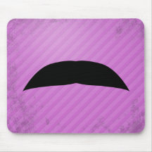 Chevron Mustache Mousepads