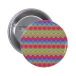 Chevron Rainbow Pattern Pins