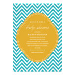 CHEVRON SHOWER | BABY SHOWER INVITATIONS