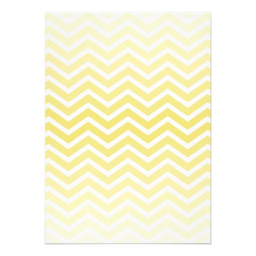 Chevron Shower Invitation
