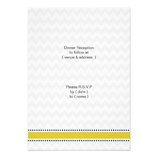chevron stripes, starfish,beach wedding invites