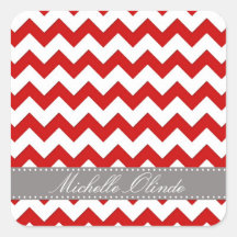 Chevron Stripes Sticker