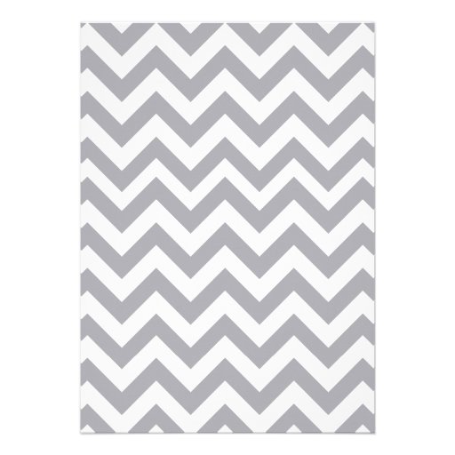 Chevron Wedding Invitations