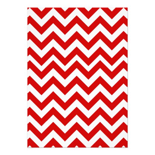 Chevron Wedding Invitations
