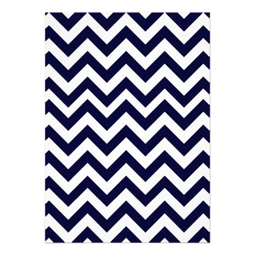 Chevron Wedding Invitations