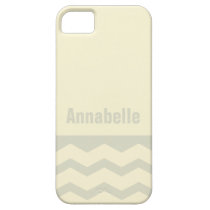 chevron zigzag pattern - natural beige casemate cases