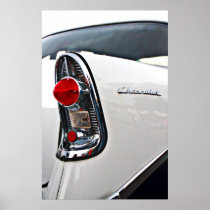 Chevy Bel Air 56 tail light posters