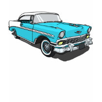 Chevy Bel Air - Blue t-shirts by rumplefart Chevy Bel Air - Blue t-shirts