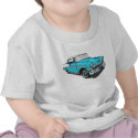 Chevy Bel Air - Blue t-shirts by rumplefart Chevy Bel Air - Blue t-shirts