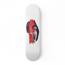 Chevy Bel Air vector illustration Skate Deck