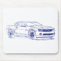 Chevy Camaro 2009 mousepads