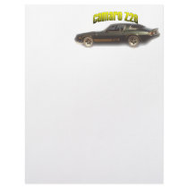 Chevy:  Camaro Z28 Custom Letterhead