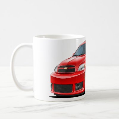 Chevrolet Hhr Ss. Chevy HHR SS Red Truck Mug by