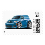 Chevy HHR SS Teal Panel Truck Postage Stamps