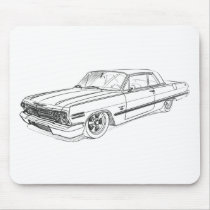 Chevy Impala 1963 mousepads