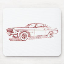 Chevy Impala 1965 mousepads