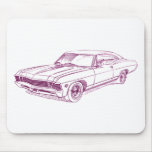 Chevy Impala 1967 Mousepads