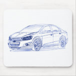 Chevy Sonic Sdn 2012 mousepads