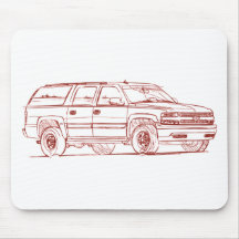 Chevy Suburban 2004 Mousepad