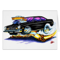 Chevy Vega Black Car Cards