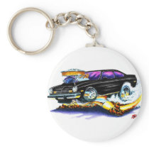 Chevy Vega Black Car Keychains