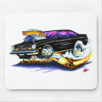 Chevy Vega Black Car Mouse Pads