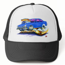 Chevy Vega Blue Car Trucker Hat
