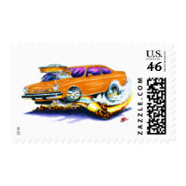 Chevy Vega Orange Car Stamps
