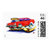 Chevy Vega Red Car Postage